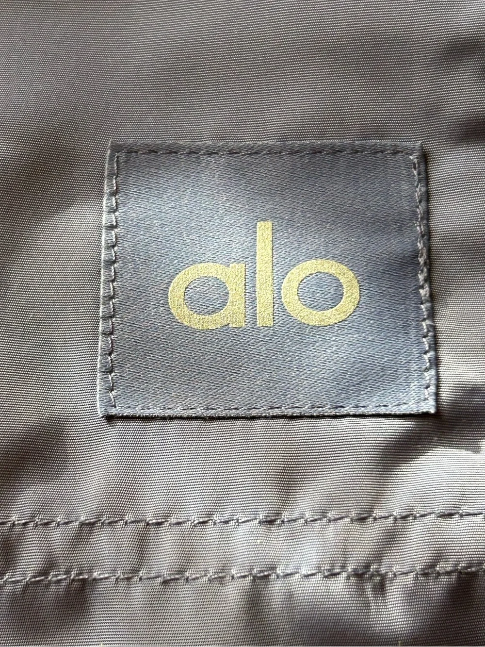 Alo Lavender Gray International Wide Leg City Pants Utility Cargo Parachute XS